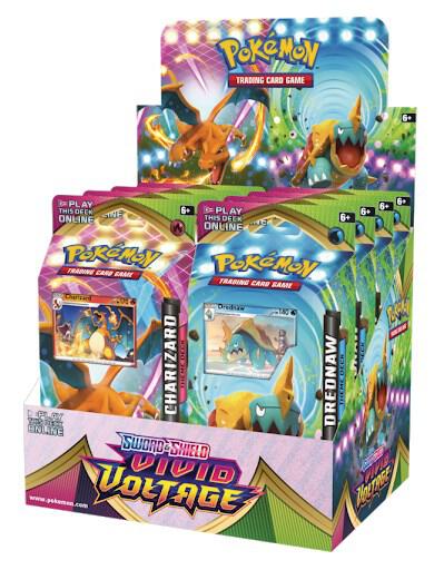 Pokemon TCG: Vivid Voltage Theme Deck Display