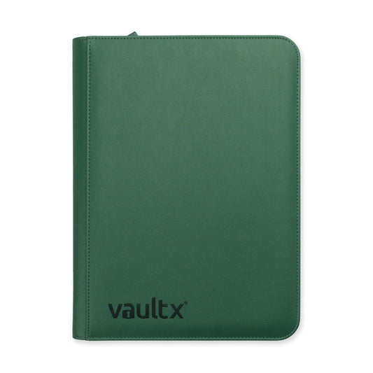 Vault X Exo-Tec 9-Pocket Zip Binder (Metallic Green)