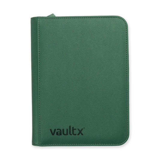 Vault X Exo-Tec 4-Pocket Zip Binder (Metallic Green)