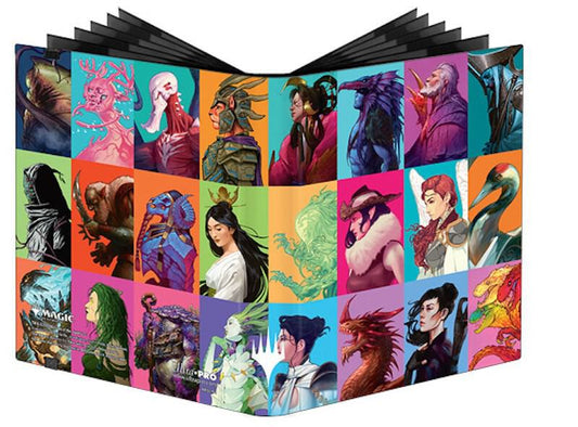UltraPRO: 4-Pocket PRO Binder - Commander Masters Pop Collage