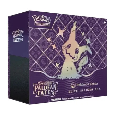 Paldean Fates Pokemon Center Elite Trainer Box (Exclusive) - SV4.5: Paldean Fates (SV4.5)