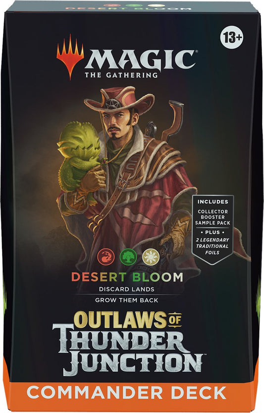 Magic The Gathering: Outlaws of Thunder Junction - Commander Deck (Desert Bloom)