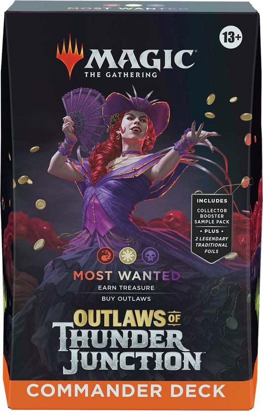 Magic The Gathering: Outlaws of Thunder Junction - Commander Deck (Most Wanted)