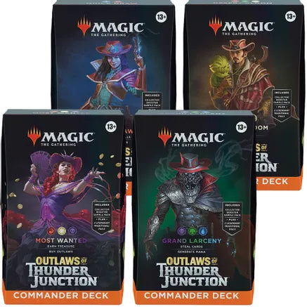 Magic The Gathering: Outlaws of Thunder Junction - Commander Deck Display