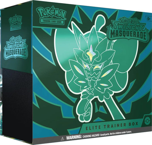Pokemon TCG: Scarlet & Violet - Twilight Masquerade - Elite Trainer Box (LIMIT 1 PER CUSTOMER)