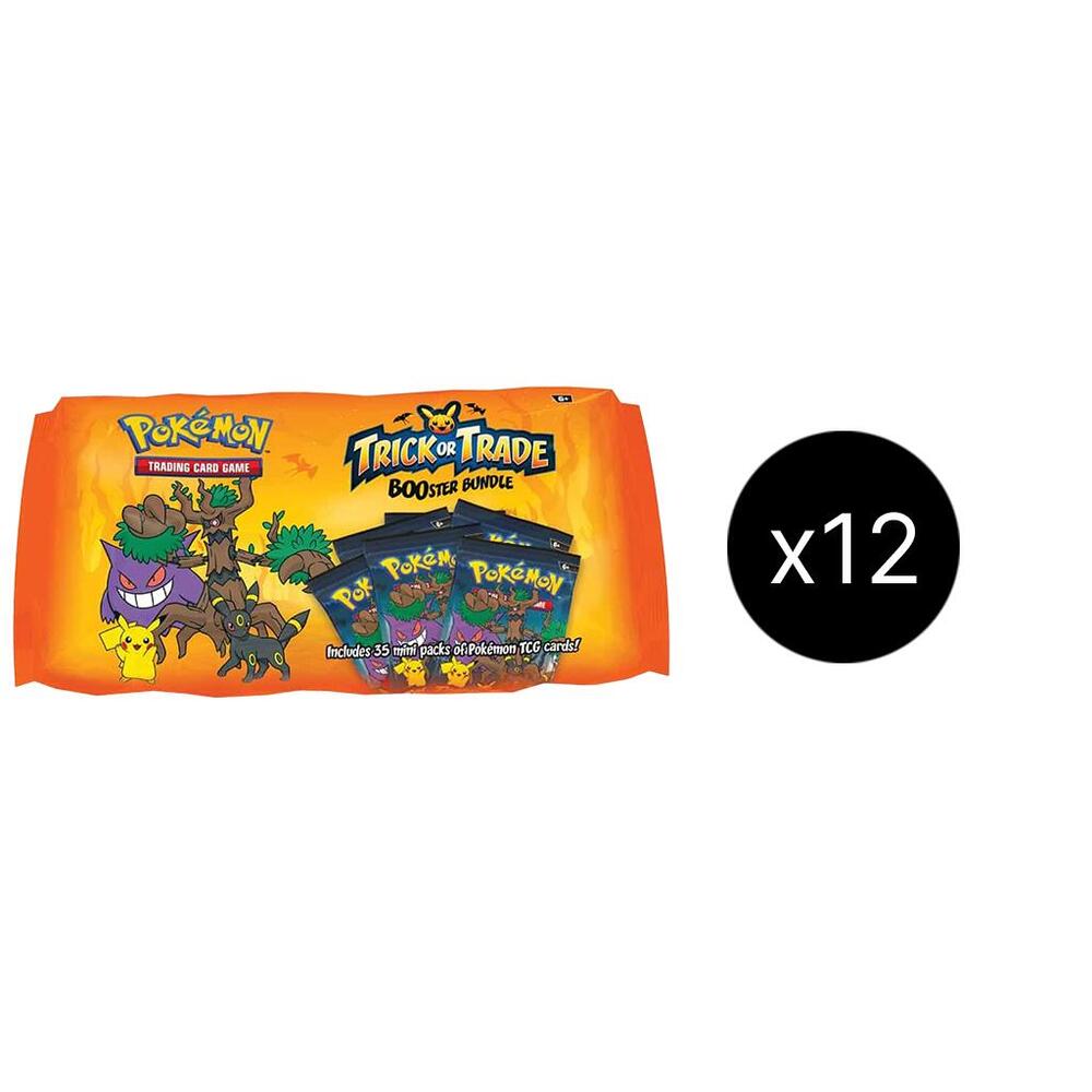 Pokemon TCG: Trick or Trade - BOOster Bundle Case (2024)