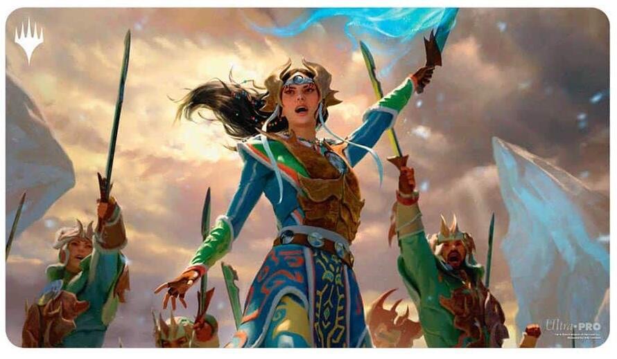 Ultra PRO: Tarkir: Dragonstorm Playmat for Magic: The Gathering - Eshki, Temur's Roar
