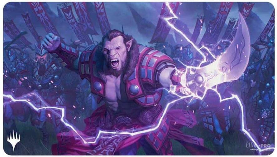 Ultra PRO: Tarkir: Dragonstorm Playmat for Magic: The Gathering - Zurgo Stormrender