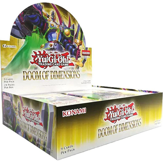 YuGiOh TCG: Doom of Dimensions Booster Box