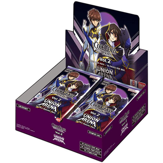Union Arena TCG: Code Geass - Lelouch of the Rebellion Vol. 2 Booster Box