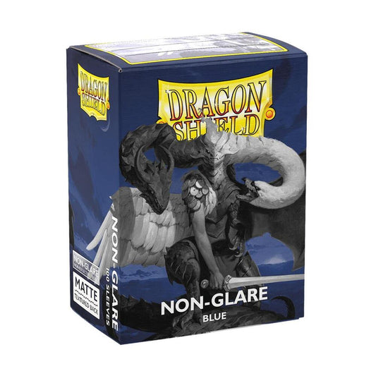 Dragon Shield: Standard 100ct Sleeves - Non-Glare Matte Blue