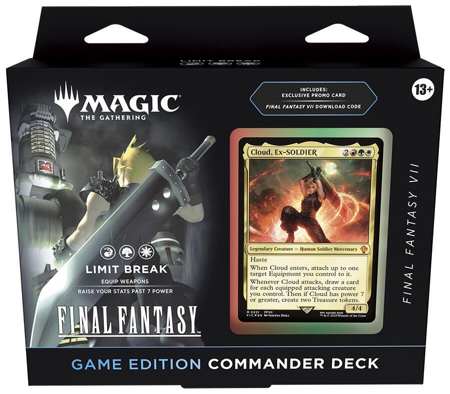 Magic The Gathering: FINAL FANTASY - Commander Deck Final Fantasy VII Limit Break (Game Edition)
