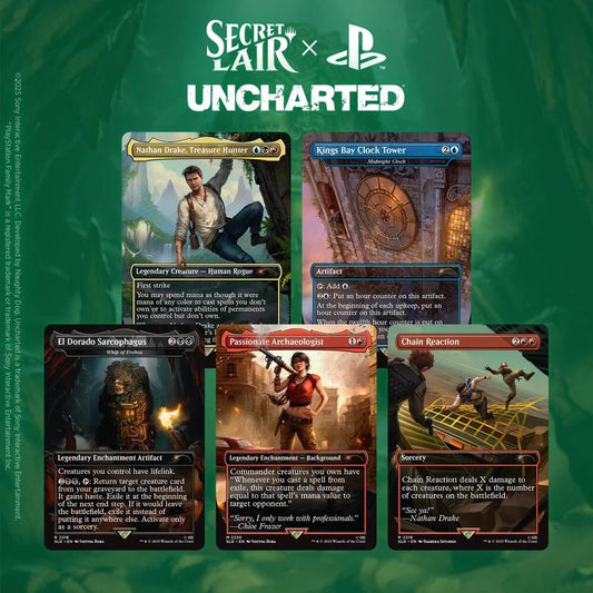 Magic: The Gathering: Secret Lair x Uncharted - Non-Foil Edition