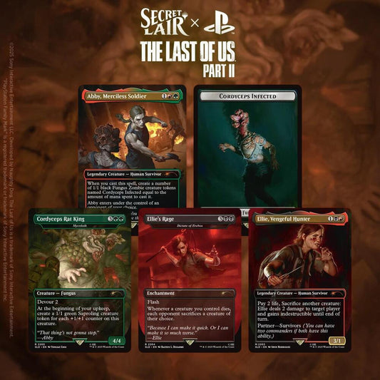 Magic: The Gathering: Secret Lair x The Last of Us Part II - Non-Foil Edition