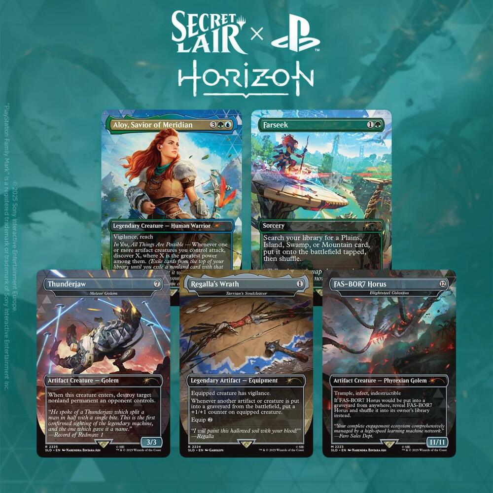Magic: The Gathering: Secret Lair x Horizon: Into the Forbidden West - Non-Foil Edition