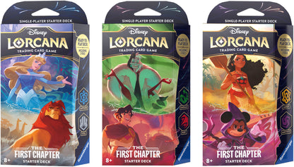 Disney Lorcana TCG: The First Chapter - Starter Deck Display