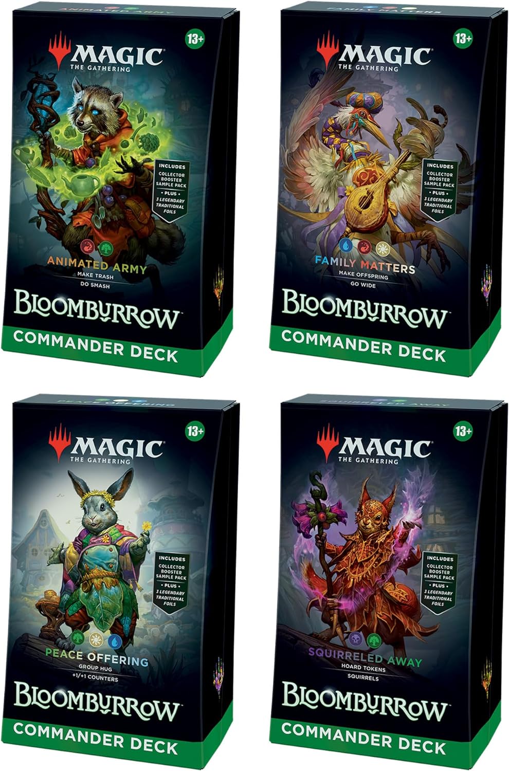 Magic The Gathering Bloomburrow Commander Deck Release Date Magic The Gathering Bloomburrow Commander Deck Release Date
