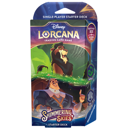 Disney Lorcana TCG: Shimmering Skies - Starter Deck Display