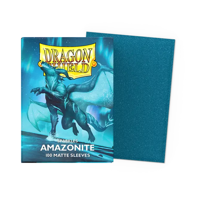 Dragon Shield: Standard 100ct Sleeves - Amazonite (Matte)