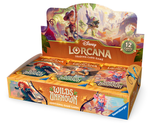 Disney Lorcana TCG: Wilds Unknown - Booster Box *Pre-Order*