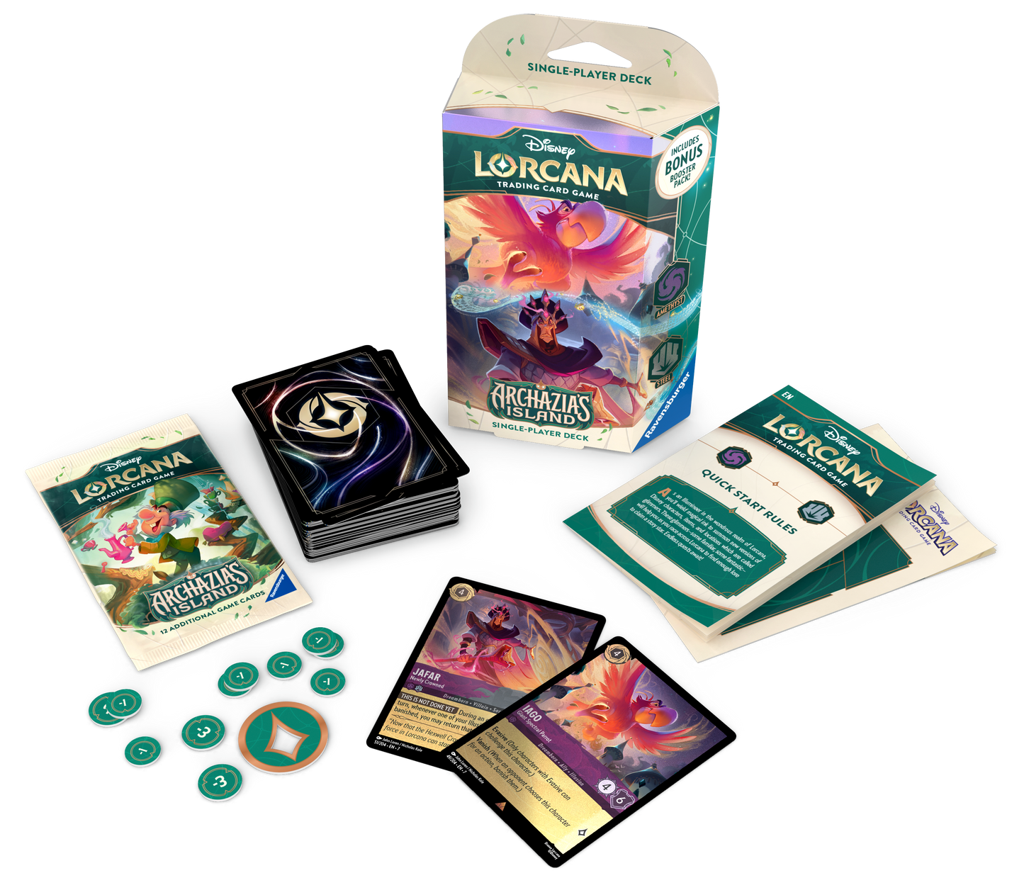 Disney Lorcana TCG: Archazia's Island Starter Deck Display
