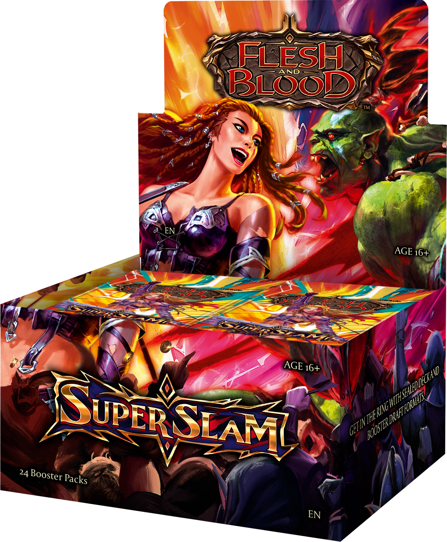 Flesh & Blood: Super Slam - Booster Box Display
