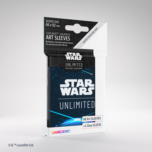 Gamegenic Star Wars: Unlimited Art Sleeves (Card Back Blue)