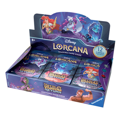 Disney Lorcana TCG: Ursulas Return - Booster Box *Pre-Order*