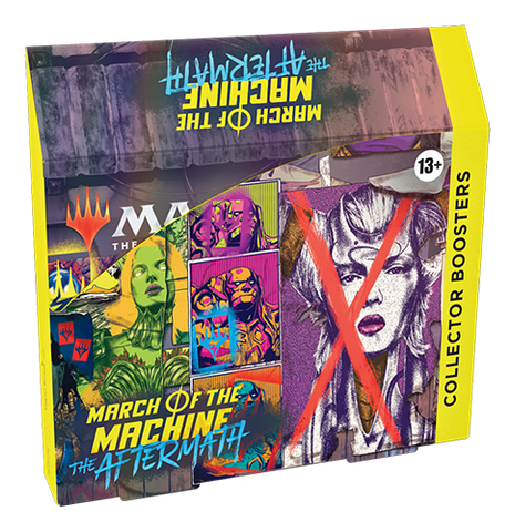 Magic The Gathering: March of the Machines: The Aftermath Collector Booster Display