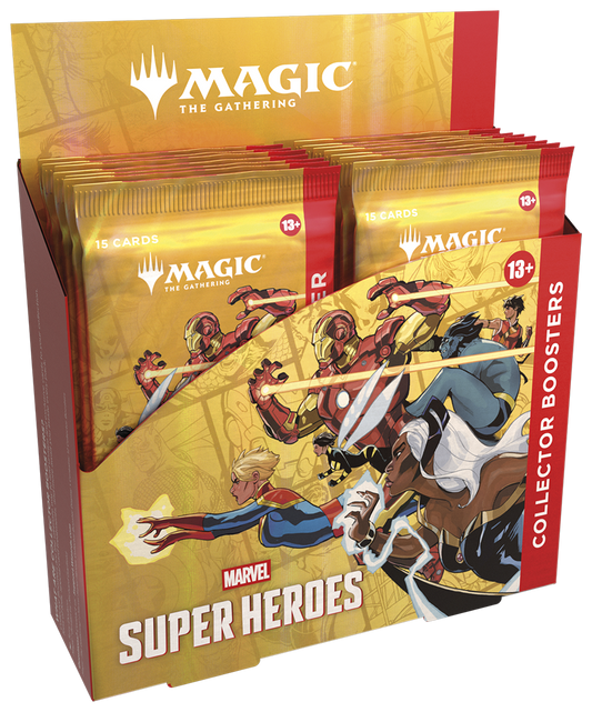 Magic The Gathering: Marvel Super Heroes - Collector Booster Display *Pre-Order*