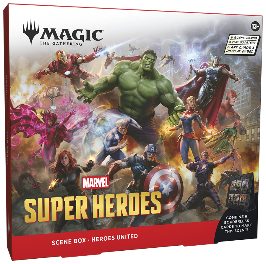 Magic The Gathering: Marvel Super Heroes - Scene Box (Heroes United)