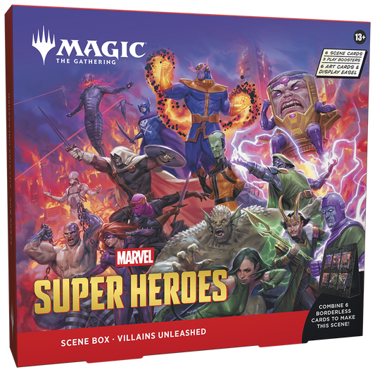 Magic The Gathering: Marvel Super Heroes - Scene Box (Villains Unleashed) *Pre-Order*