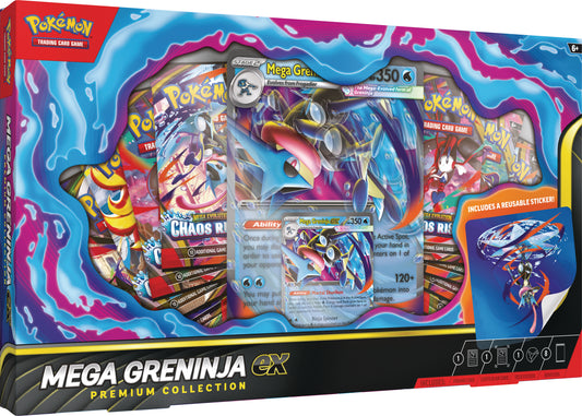 Pokemon TCG: Mega Greninja ex Premium Collection *Pre-Order* LIMIT 1 PER CUSTOMER