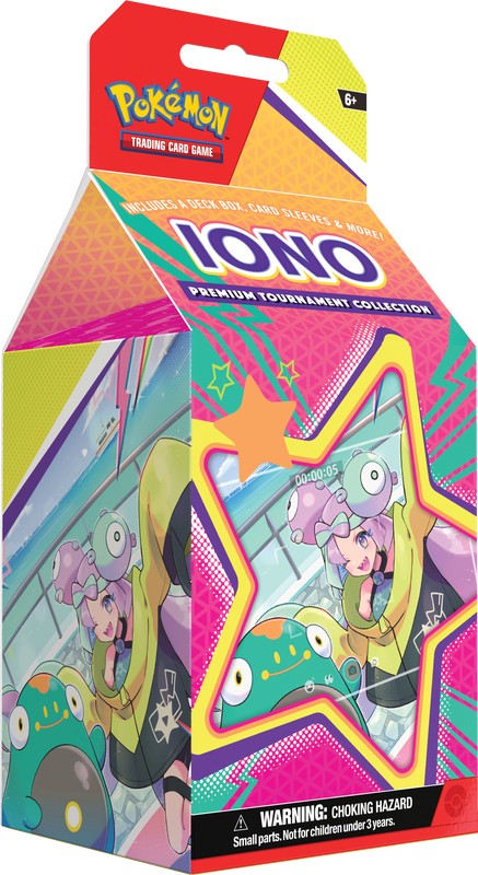 Pokemon TCG: Iono Premium Tournament Collection Box
