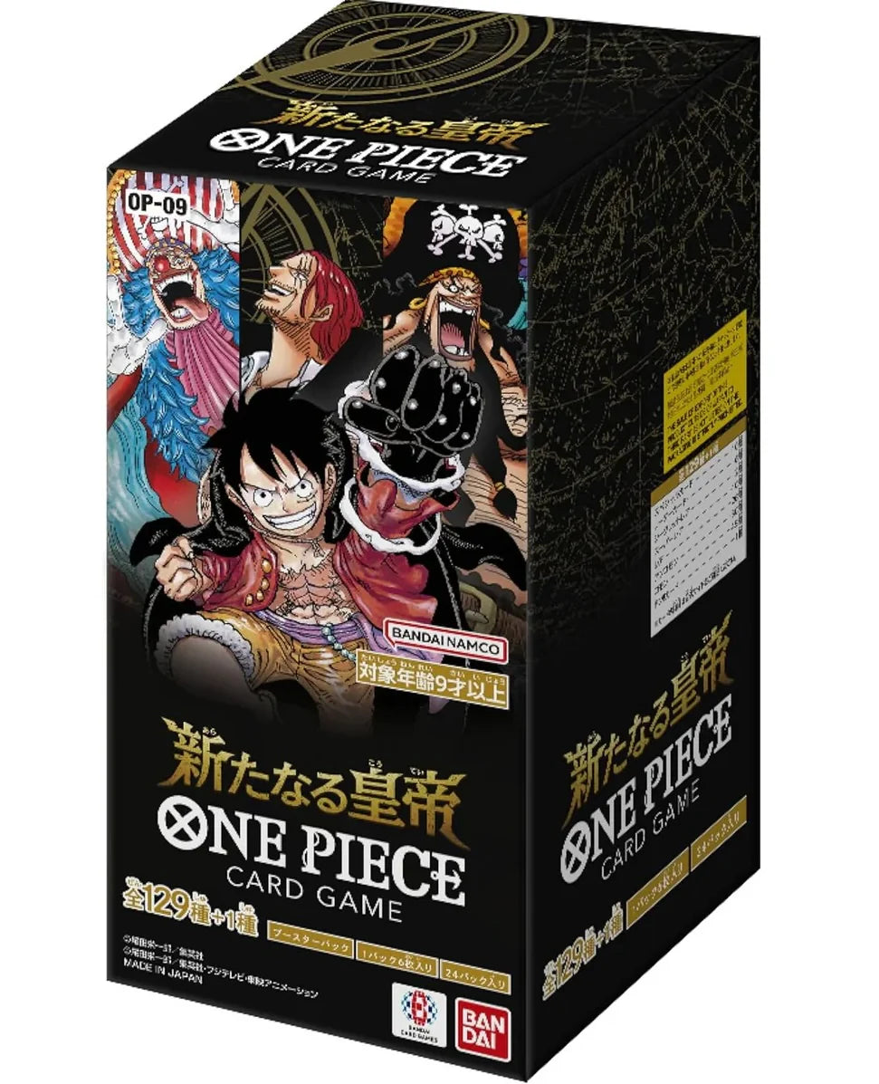 One Piece Japanese TCG: Emperors in the New World Booster Box OP09