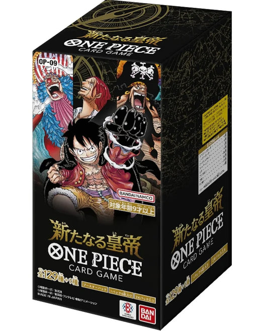 One Piece Japanese TCG: Emperors in the New World Booster Box OP09