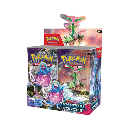Pokemon TCG: Scarlet & Violet - Temporal Forces - Sealed Booster Box Case (6 Booster Boxes) *Pre-Order*