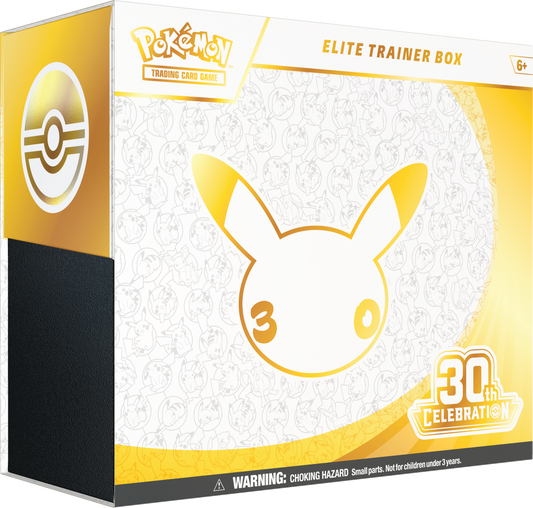 Pokémon TCG: 30th Celebration Elite Trainer Box *Pre-Order* Limit 1 Per Customer
