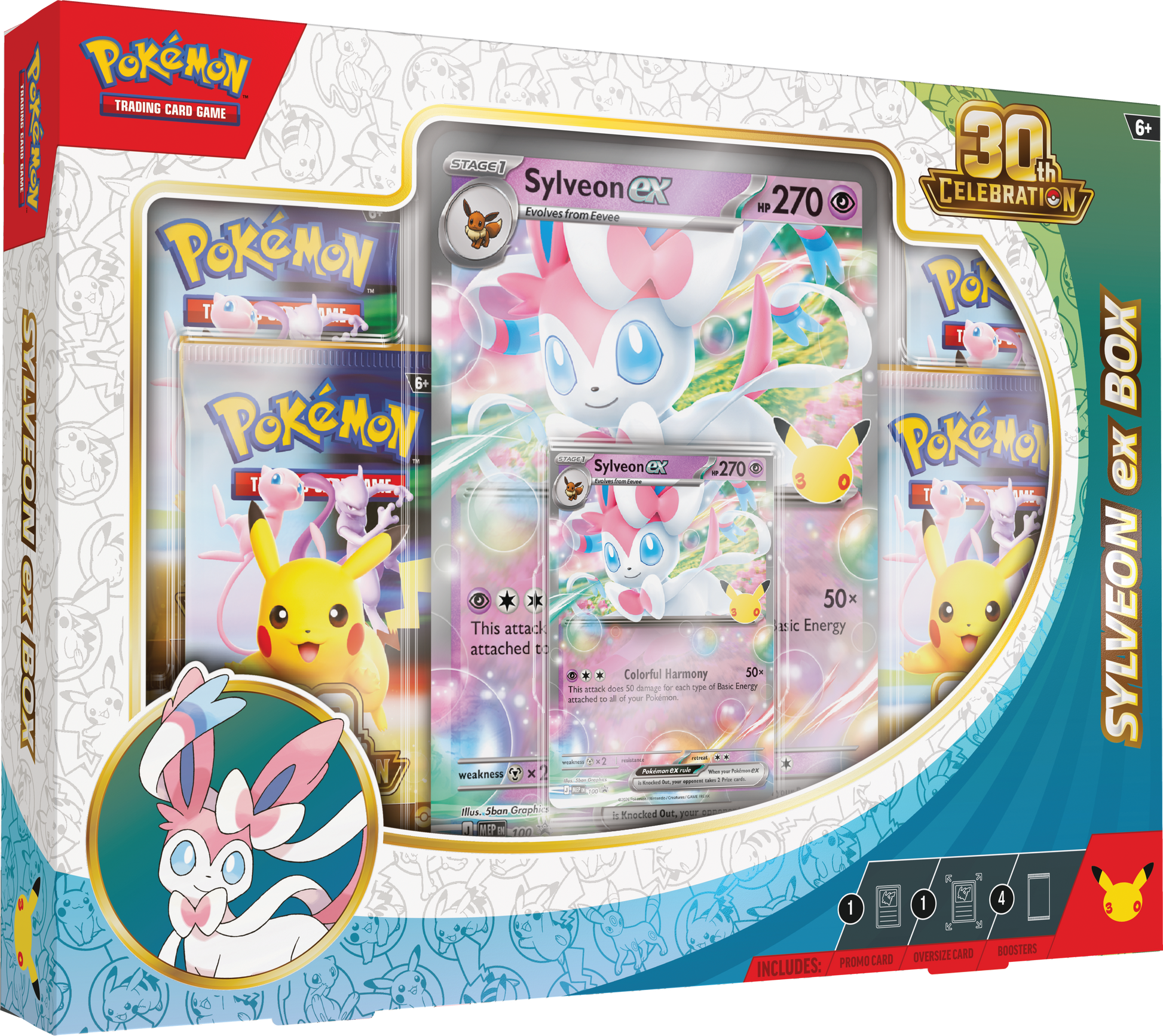 sylveon pokemon card ex Attack 2 Sylveon Reverse Holo - 068/187