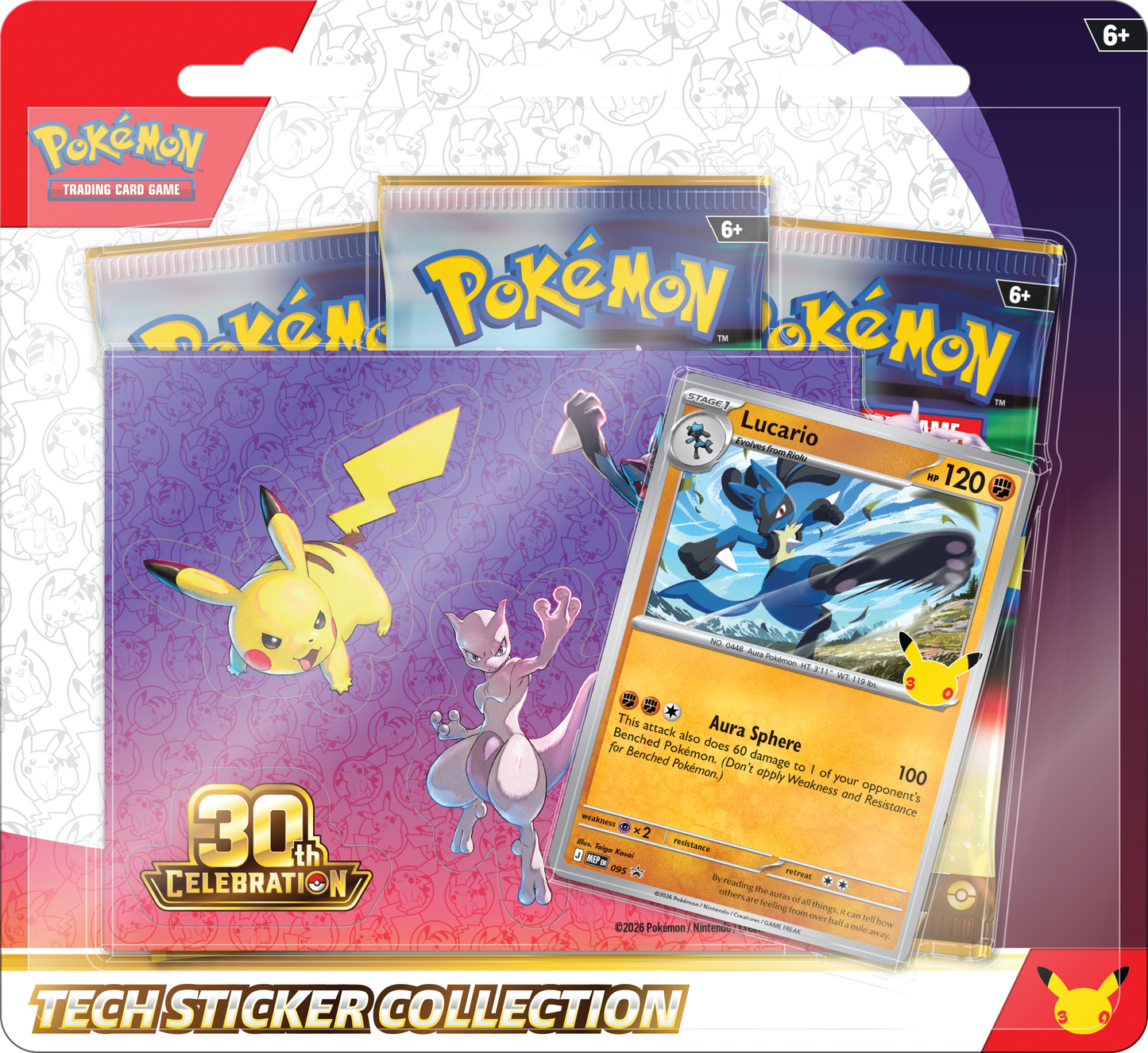 pokemon tcg tech cards Paldean Fates Sticker Collection Top it all off with even more Pokemon inside three booster packs from the special Mega Evolution Ascended Heroes expansion! Pokmon TCG: 30th Celebration Tech