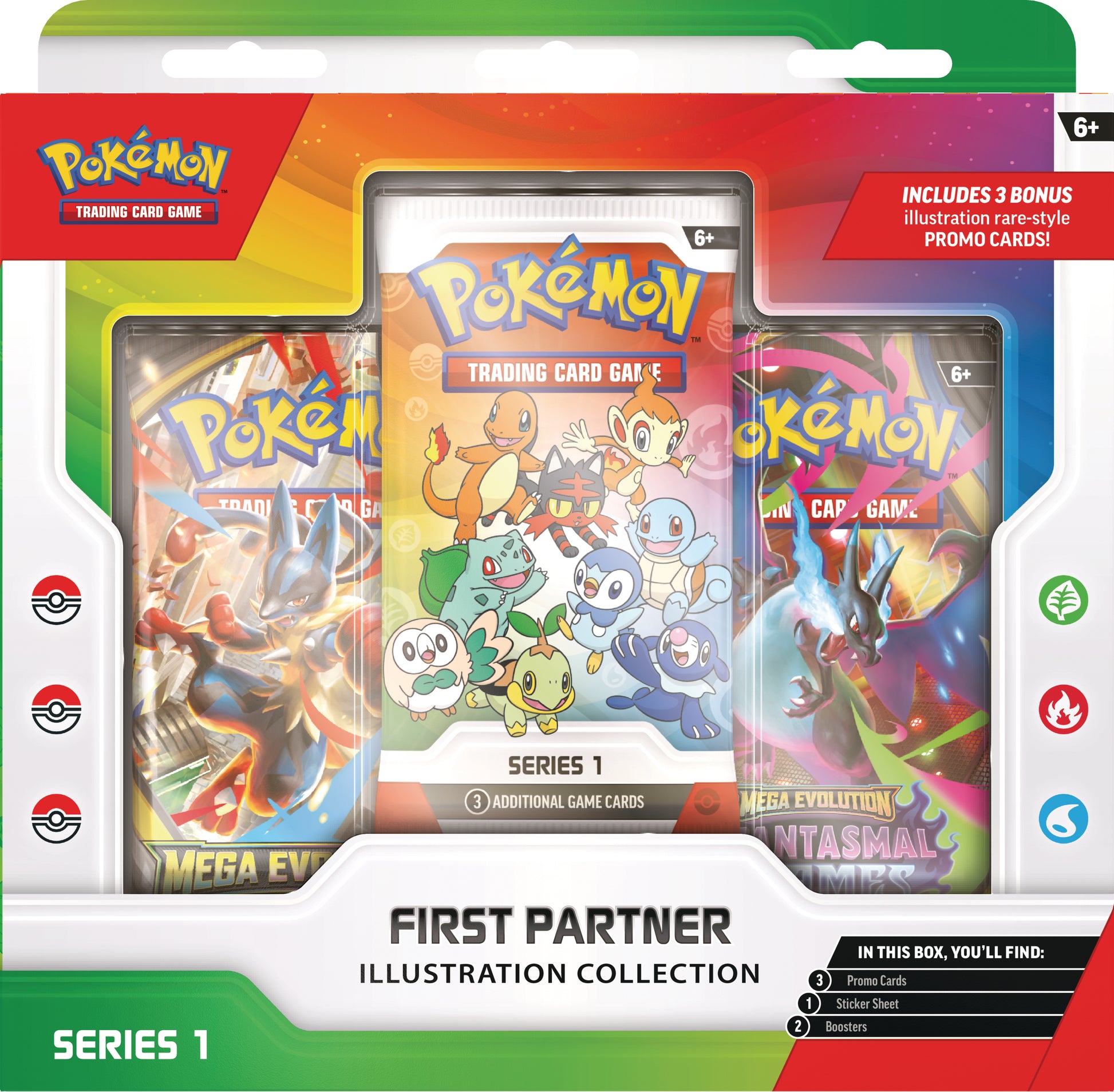 rip and ship pokemon cards Pokemon TCG: First Partner Illustration Collection—Series 1