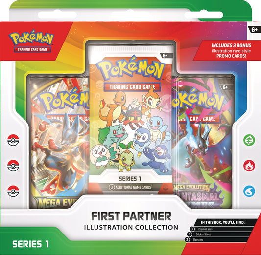 Pokemon TCG: First Partner Illustration Collection—Series 1 *Pre-Order*