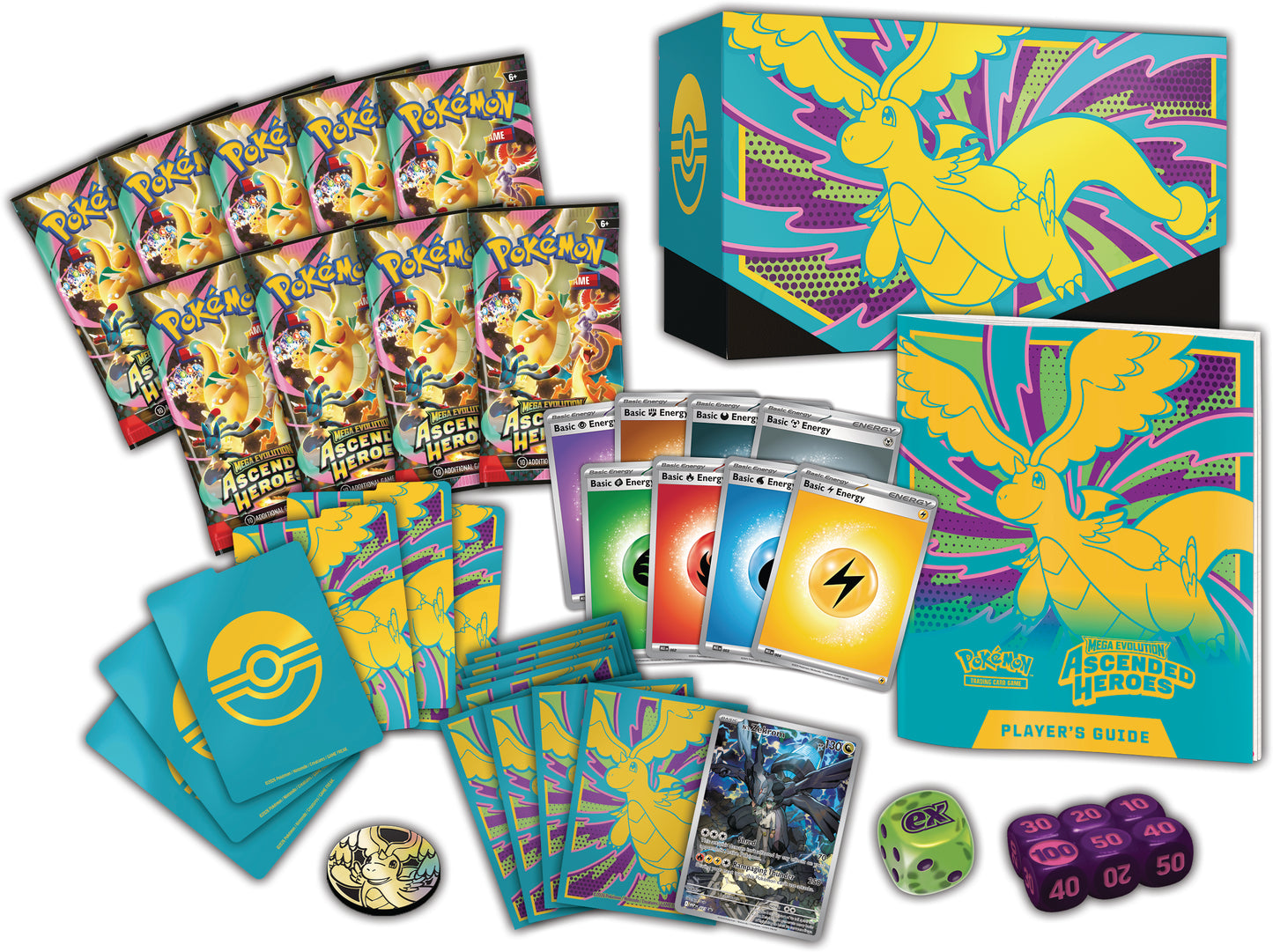 Pokémon TCG: Mega Evolution— Ascended Heroes Elite Trainer Box