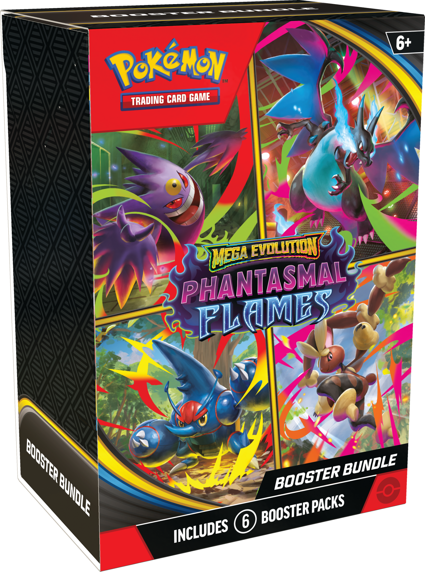 Pokémon TCG: Mega Evolution—  Phantasmal Flames  - Booster Bundle