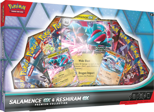 Pokémon TCG: Salamence ex & Reshiram ex Premium Collection *Pre-Order*