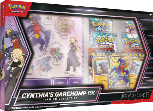 Pokémon TCG: Cynthia’s Garchomp ex Premium Collection *Pre-Order*