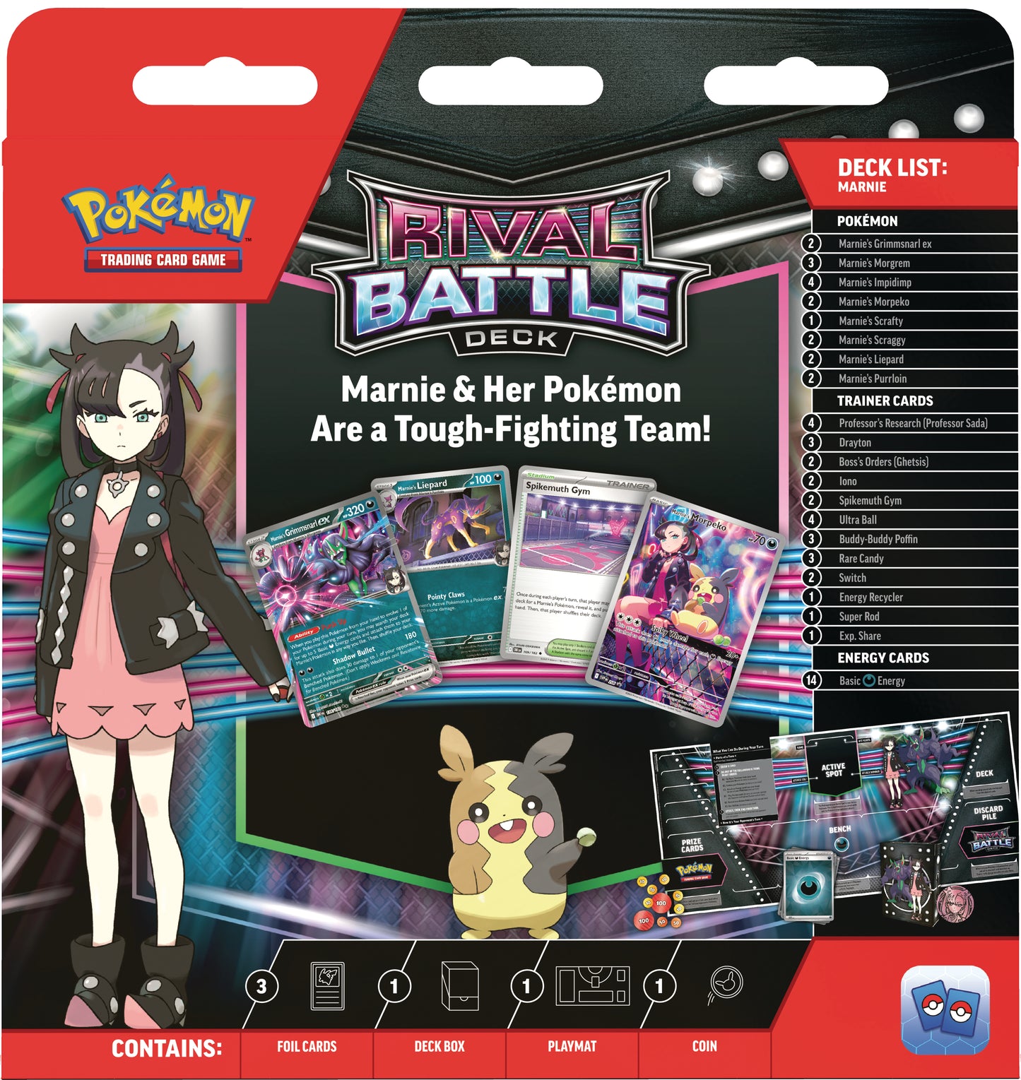 Pokémon TCG: Rival Battle Deck—Marnie