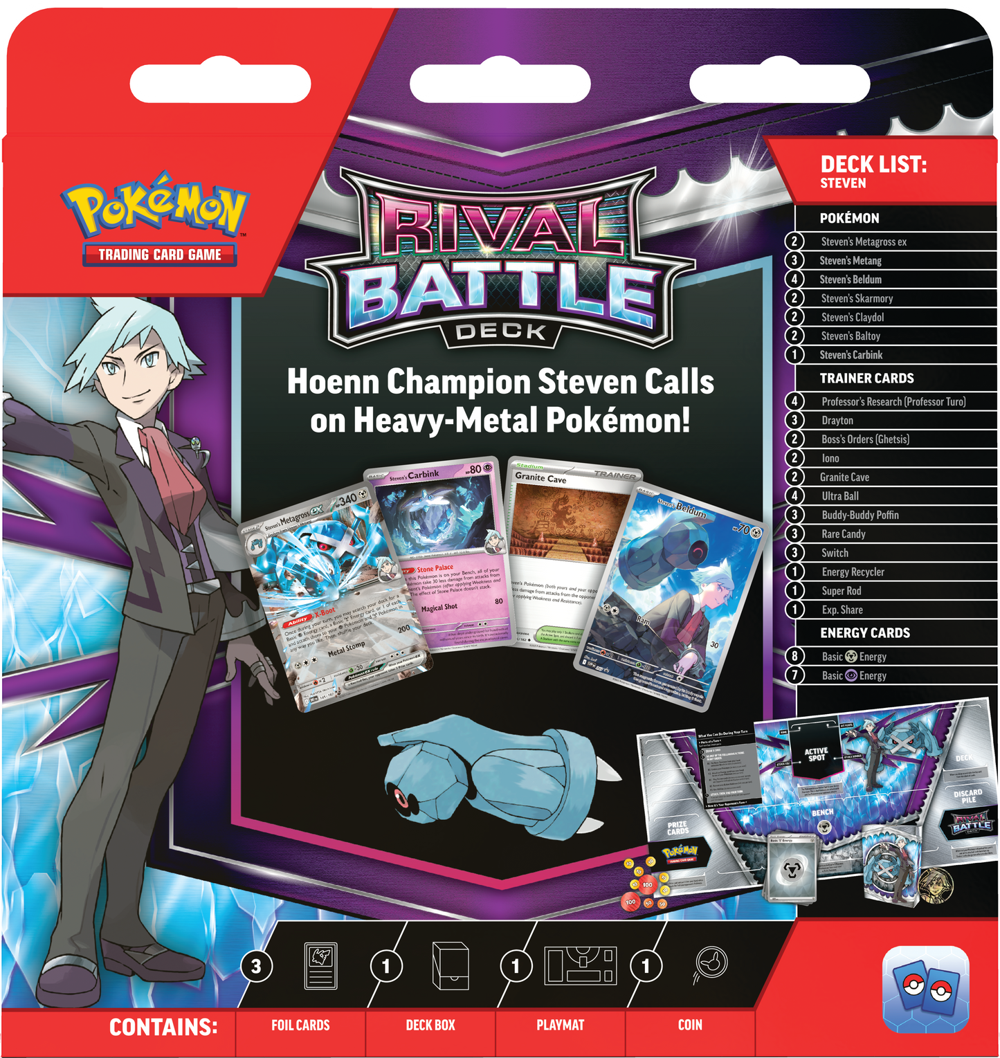 Pokémon TCG: Rival Battle Deck—Steven