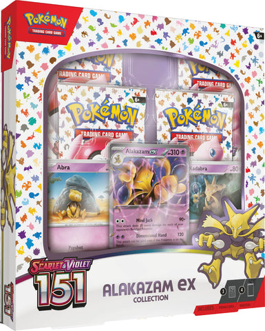 Pokemon TCG - Scarlet & Violet—151 Collection— Alakazam ex *Pre-Order*