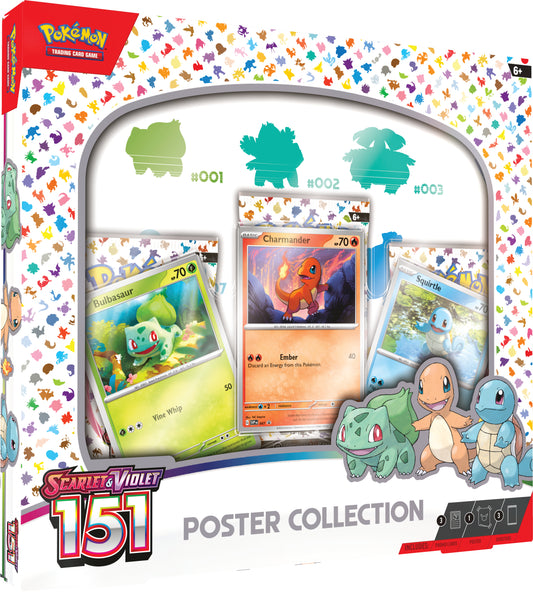Pokemon TCG - Scarlet & Violet - 151 Poster Collection